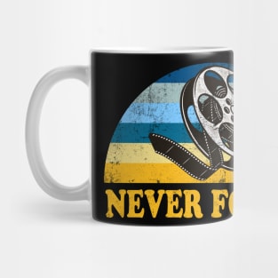 Never Forget Cinema Mug